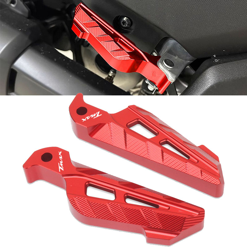 Tech Accessories Usa - 뒷좌석 승객 발받침 풋 레스트 페달,