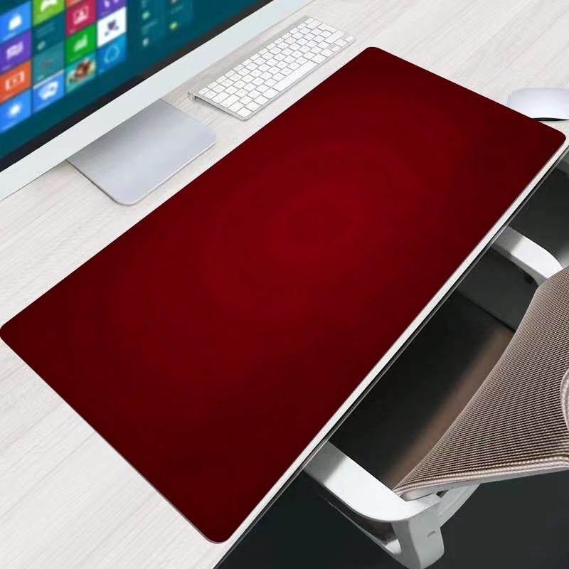 Tech Accessories For Desk - 레드 마우스 패드 사무실 확장형 데스크