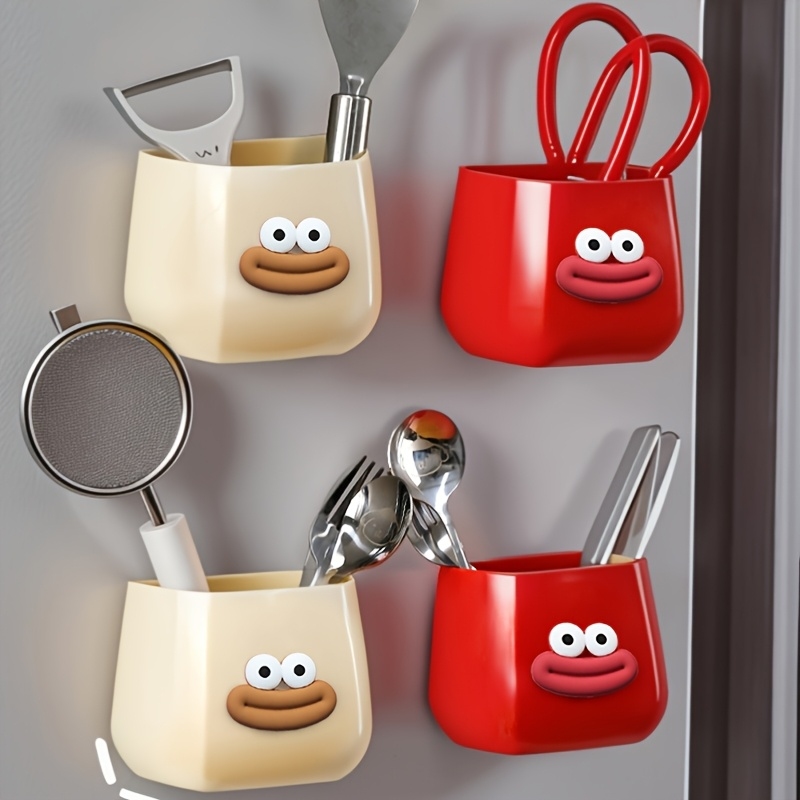 Pen Holder Magnetic - 펜홀더, 자석흡착, 수납함, 냉장고, 가정용 데스크탑