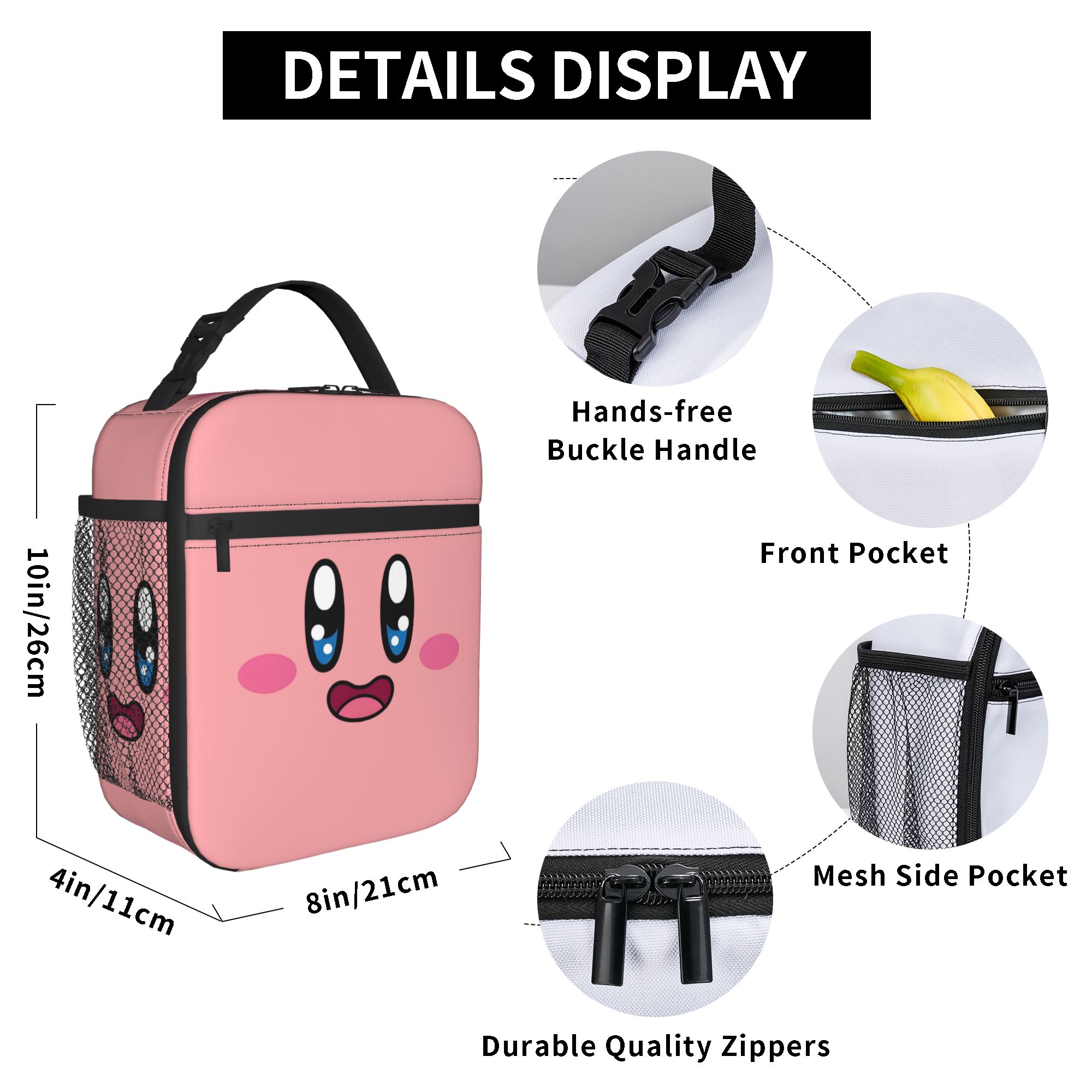 맞춤형 K-Kirbys 재사용 가능한 도시락 상자 방수 - Tech Office Accessories 리뷰 및 가격