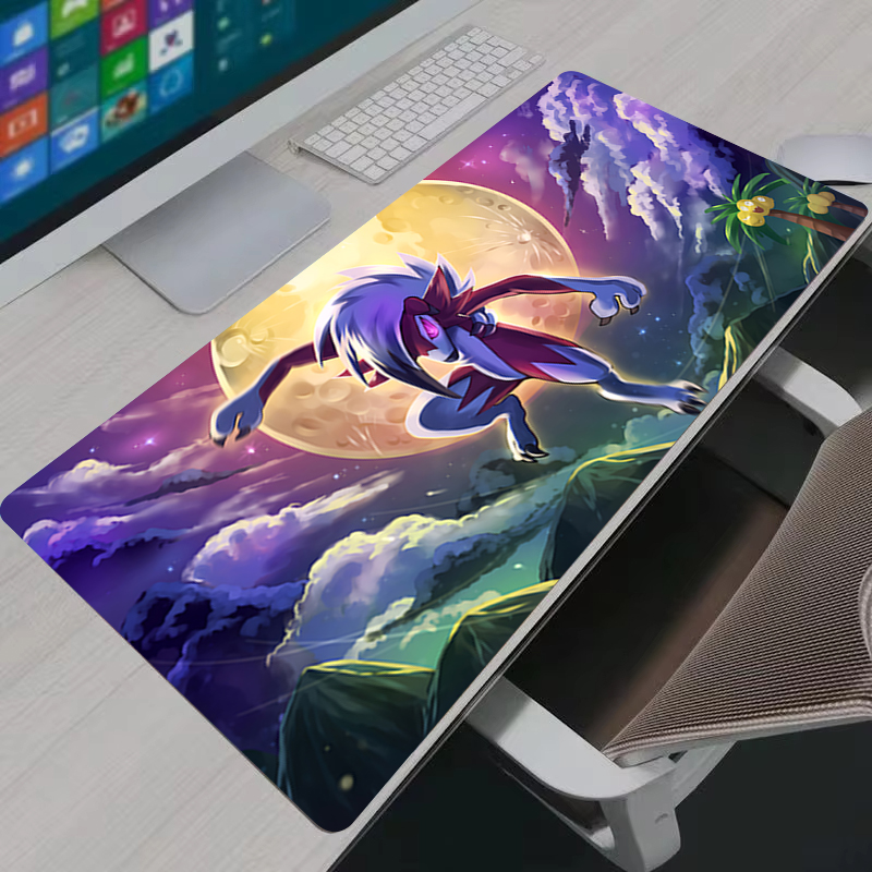 컴퓨터 마우스 패드 게임용 P-포켓몬 Lycanroc  - Tech Accessories For Desk 리뷰 및 가격