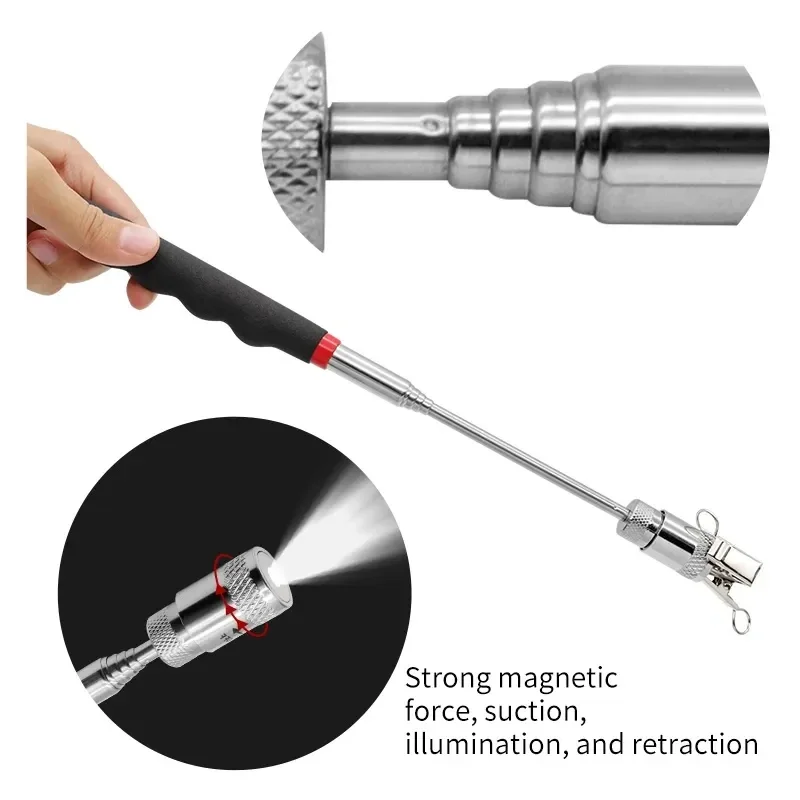 LED 빛을 가진 텔레스코픽 자석 펜 확장 가능한 픽업 - Pen Holder Magnetic 리뷰 및 가격