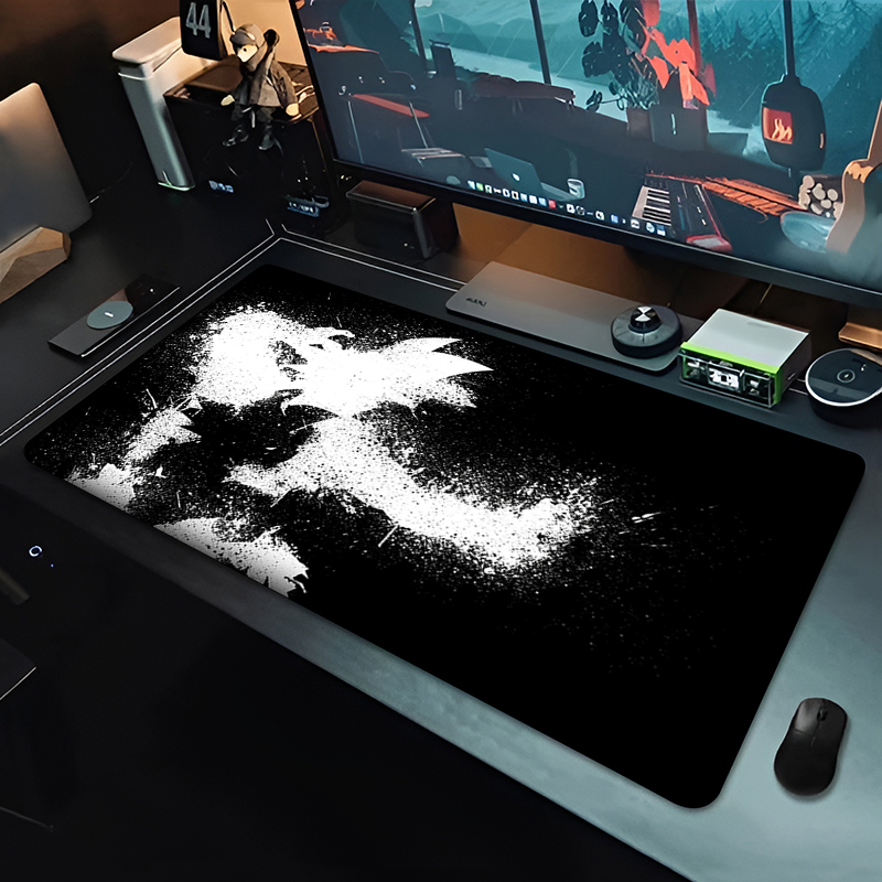 DBZ 블랙 애니메이션 마우스 패드 드래곤 볼 대형 P - Tech Accessories For Desk 리뷰 및 가격