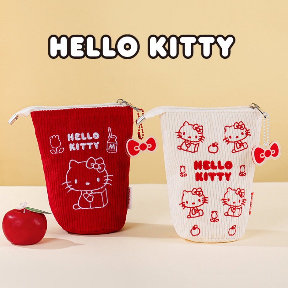 정품 헬로 키티 연필 케이스 카와이 산리오 Kt 고양이 - Tech Office Accessories 리뷰 및 가격
