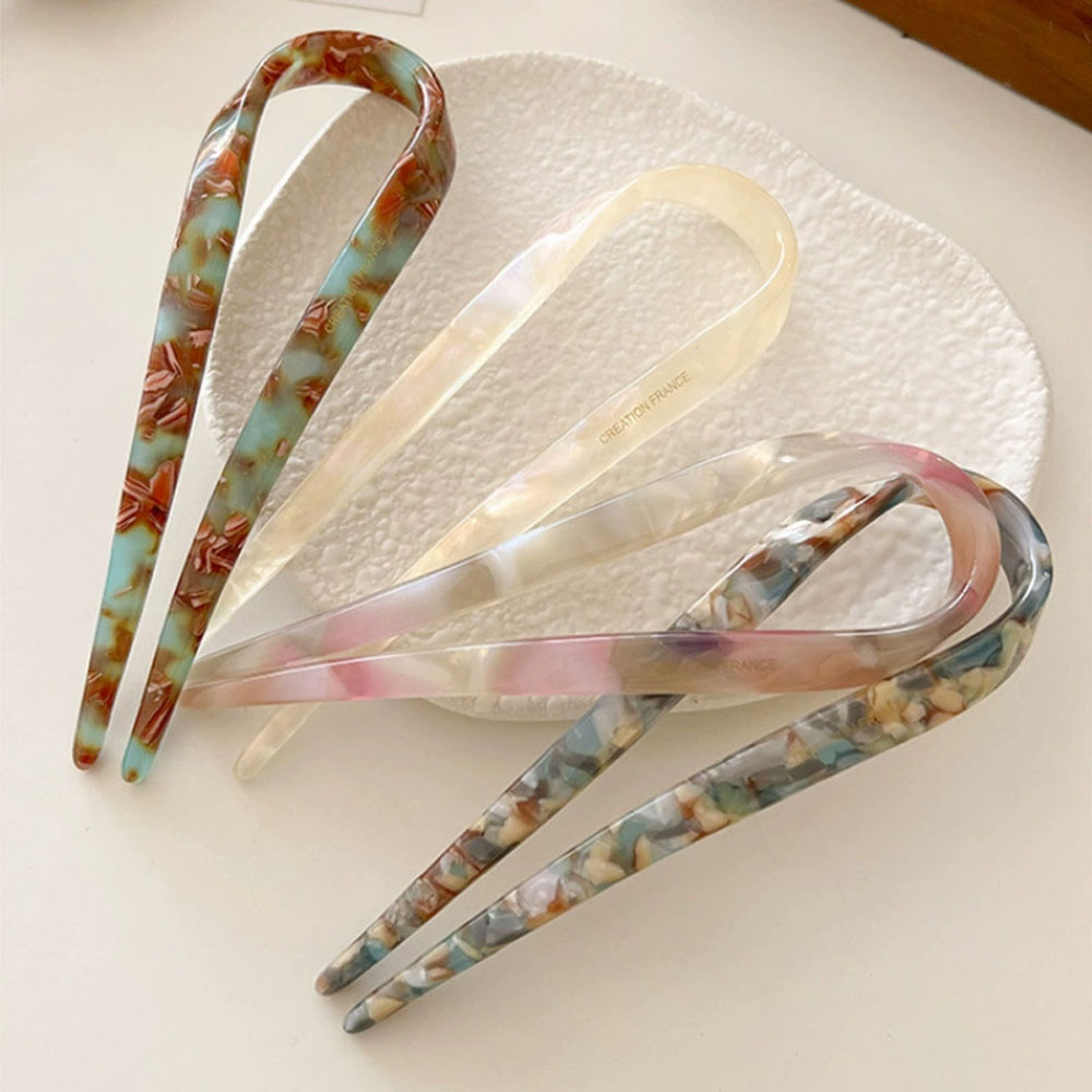 레트로 U자형 여성용 헤어클립, 우아한 분위기의 포니테 - Tech Accessories Women 리뷰 및 가격