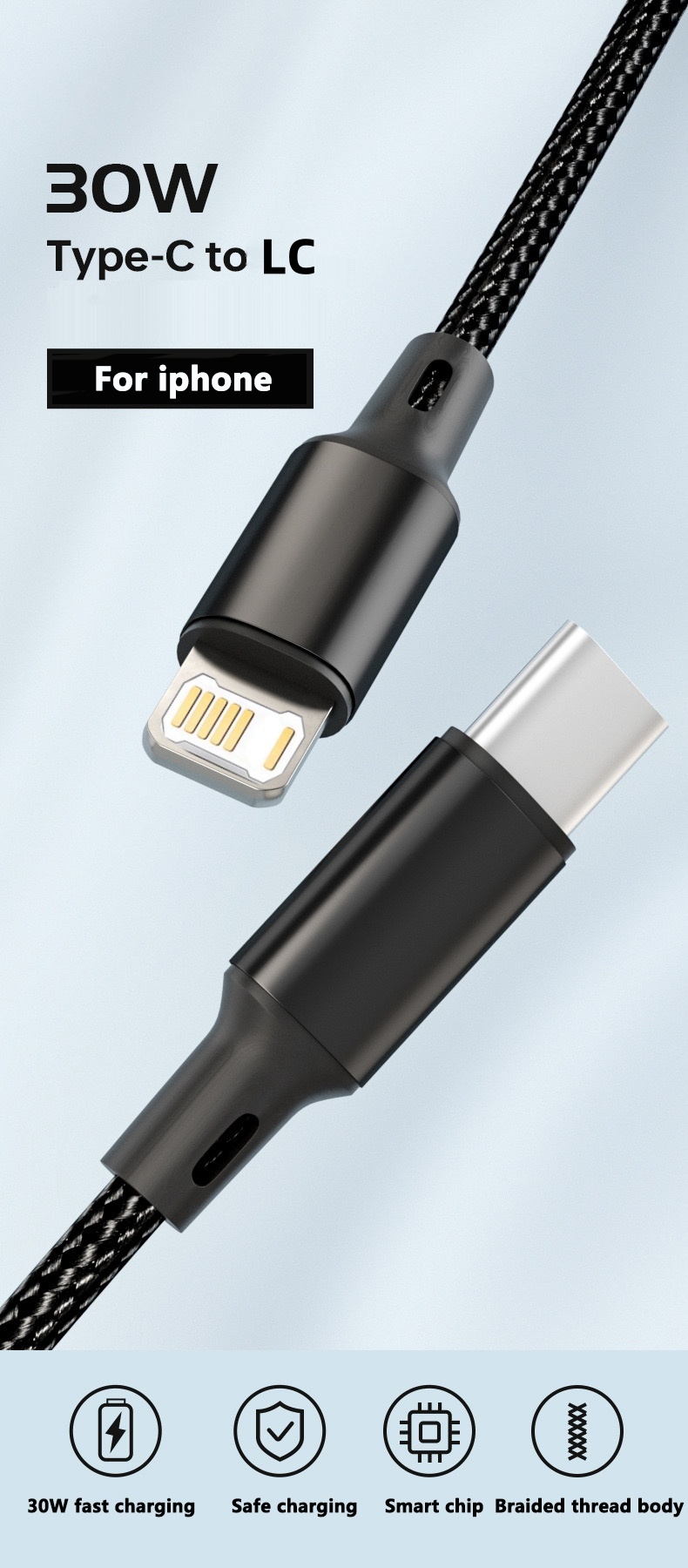 PD 30W USB 케이블 아이폰 14 13 12 11 - Tech Accessories Apple 리뷰 및 가격