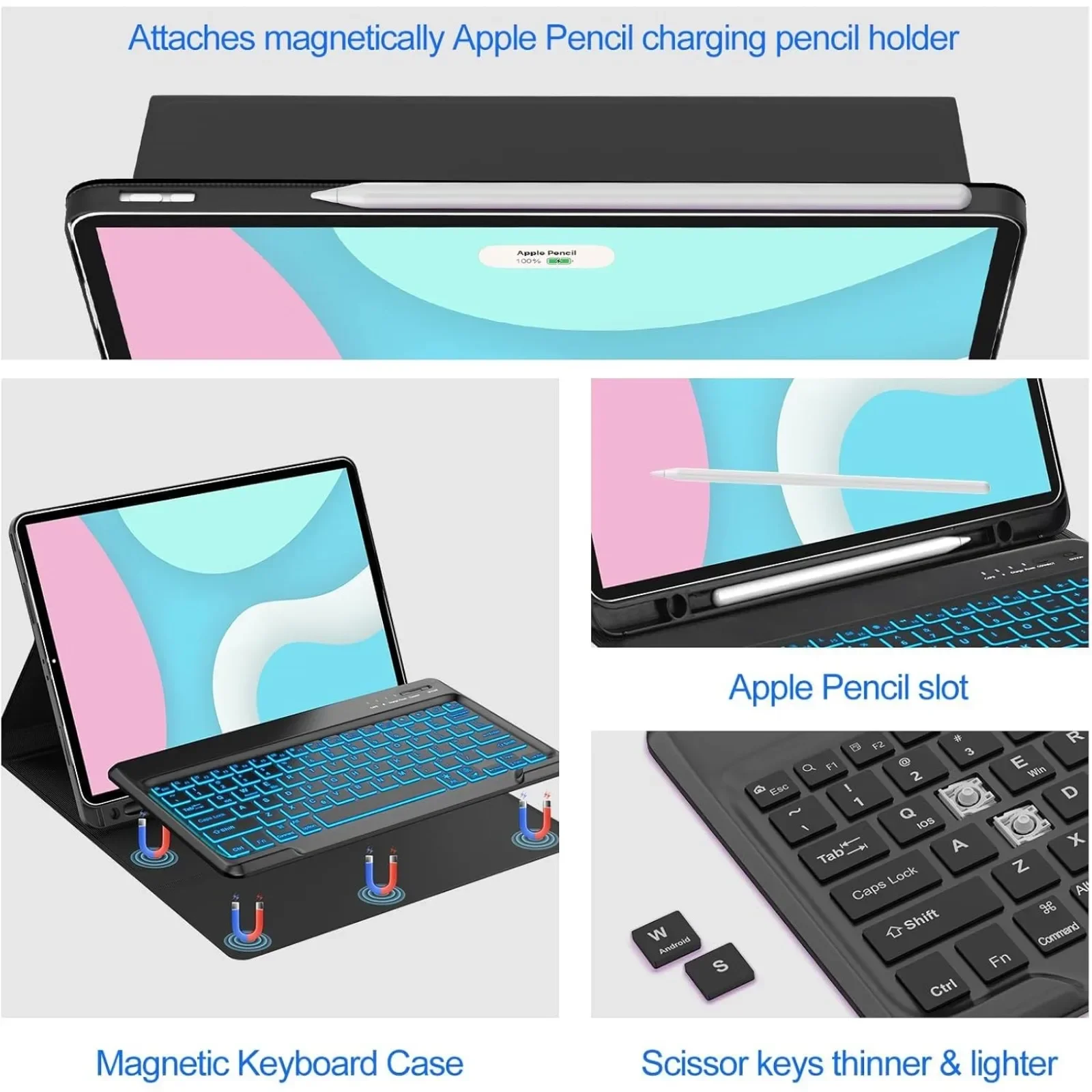 HONOR Pad X8 Pro/X9 용 키보드 케이스  - Pen Holder Magnetic 리뷰 및 가격