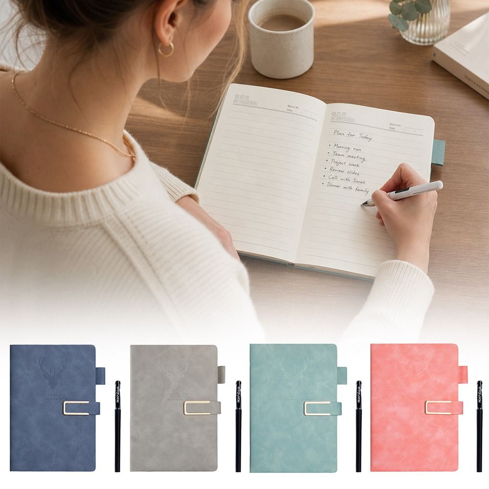 새로운 PU 가죽 마그네틱 버클 노트북 펜 홀더 마그네 - Pen Holder Magnetic 리뷰 및 가격