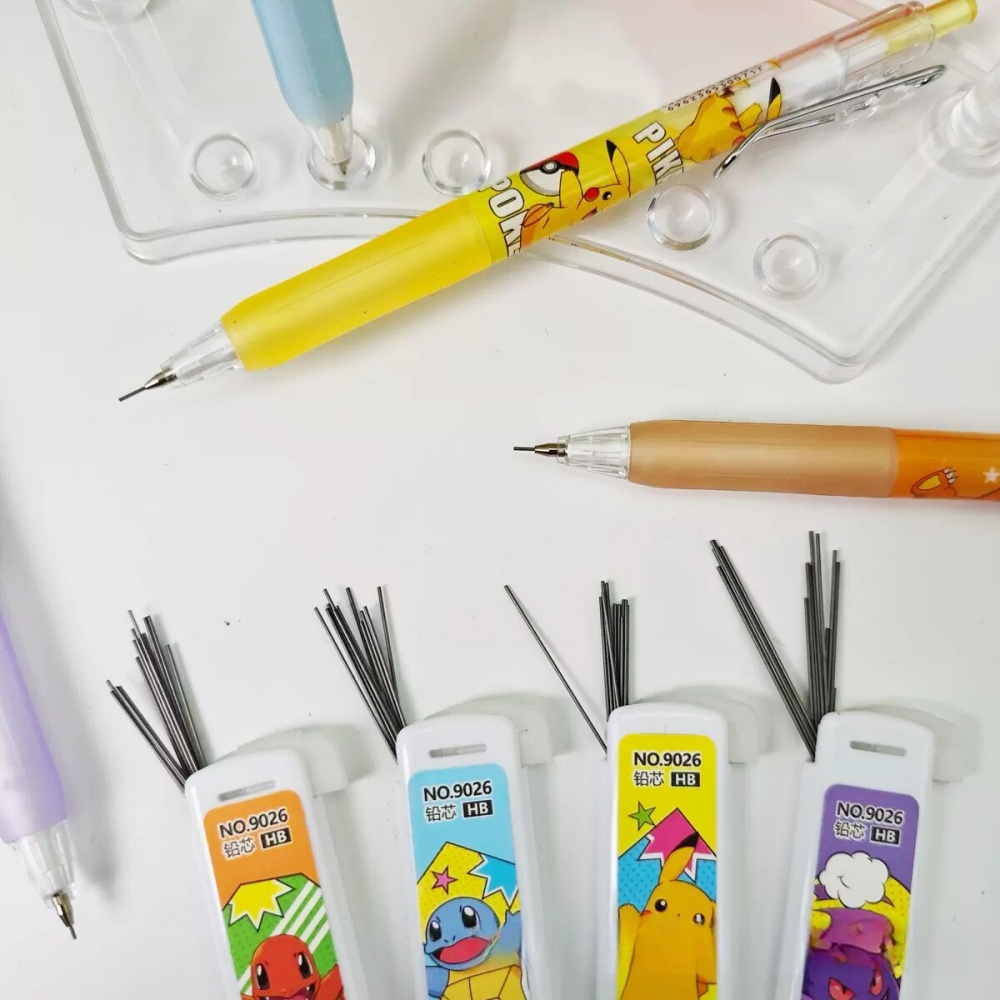 포켓몬 피카추 기계식 연필 세트 만화 Squirtle  - Tech Office Accessories 리뷰 및 가격