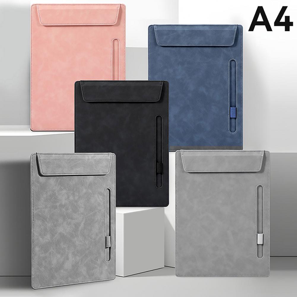 문서 정리 쓰기 패드 자기 페이지 클립이 있는 인조 가 - Pen Holder Magnetic 리뷰 및 가격