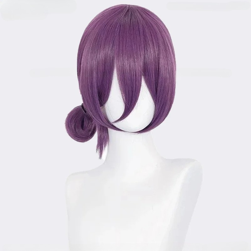 애니메이션 레제 코스프레 가발 45cm 보라색 가발 초 - Tech Accessories Women 리뷰 및 가격