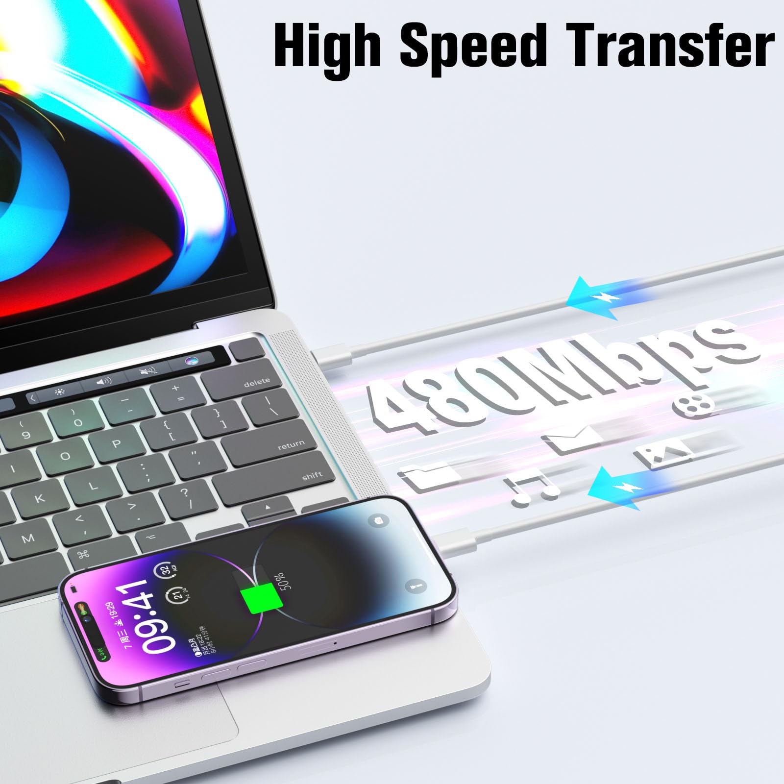 애플 아이폰용 C 타입 라이트닝 고속 충전 케이블, P - Tech Accessories Apple 리뷰 및 가격