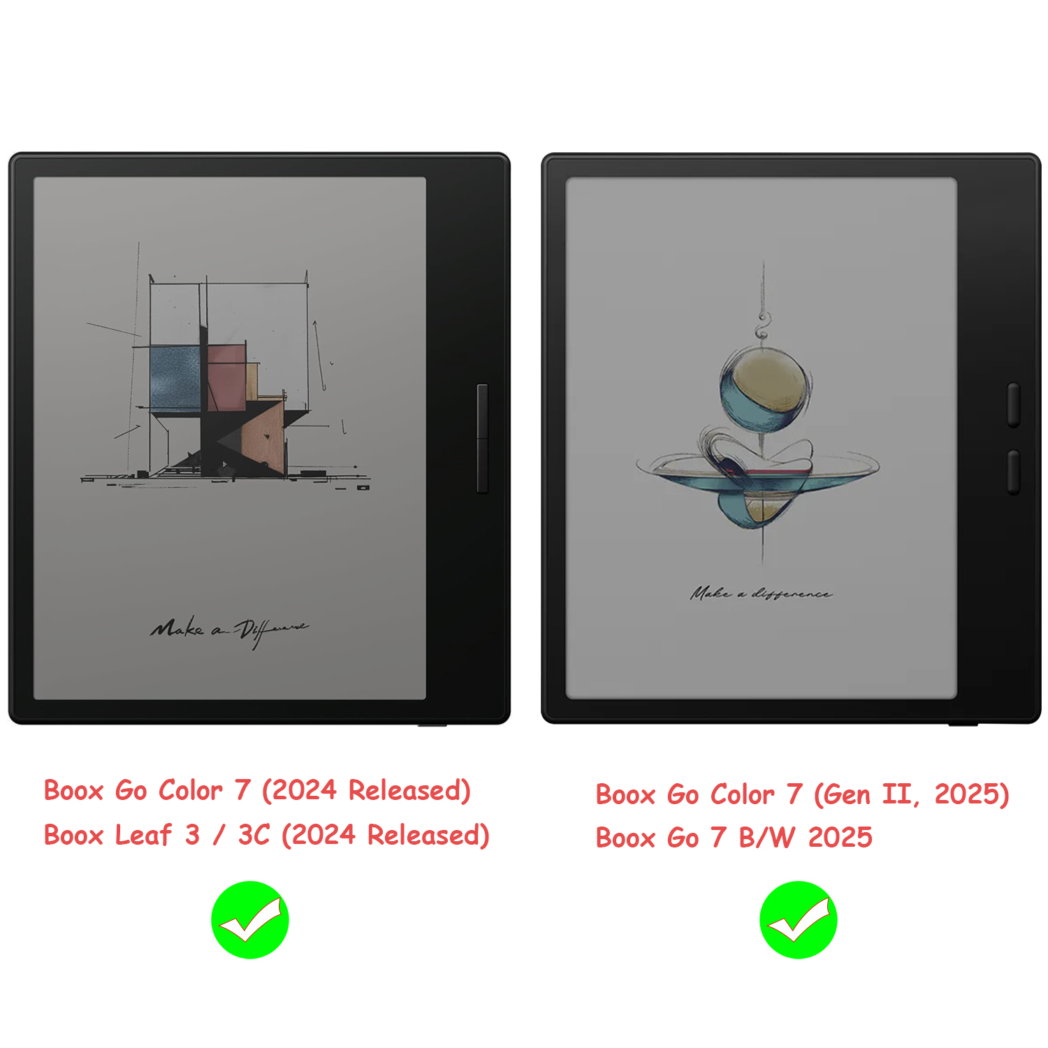 Boox Go Color 7 (2세대/2025/2024 - Pen Holder Magnetic 리뷰 및 가격